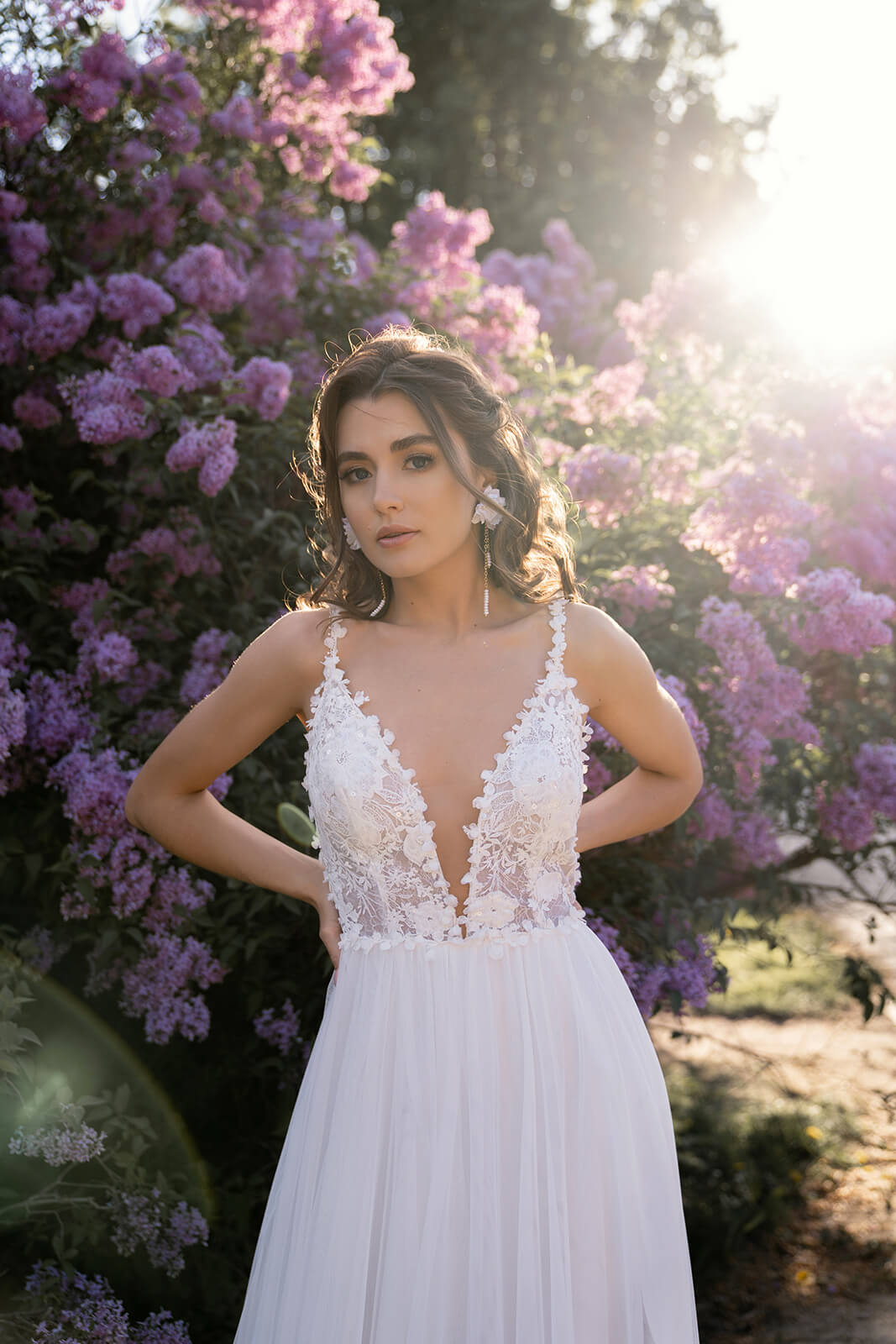 Rosaline – wedding dress in motion.
