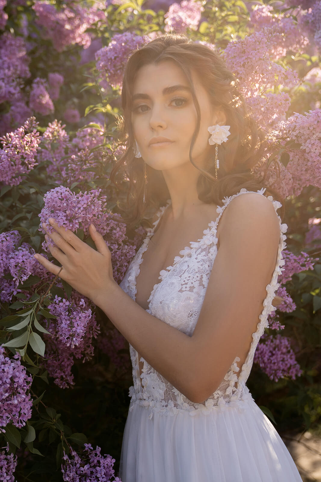Rosaline – wedding dress, full silhouette.