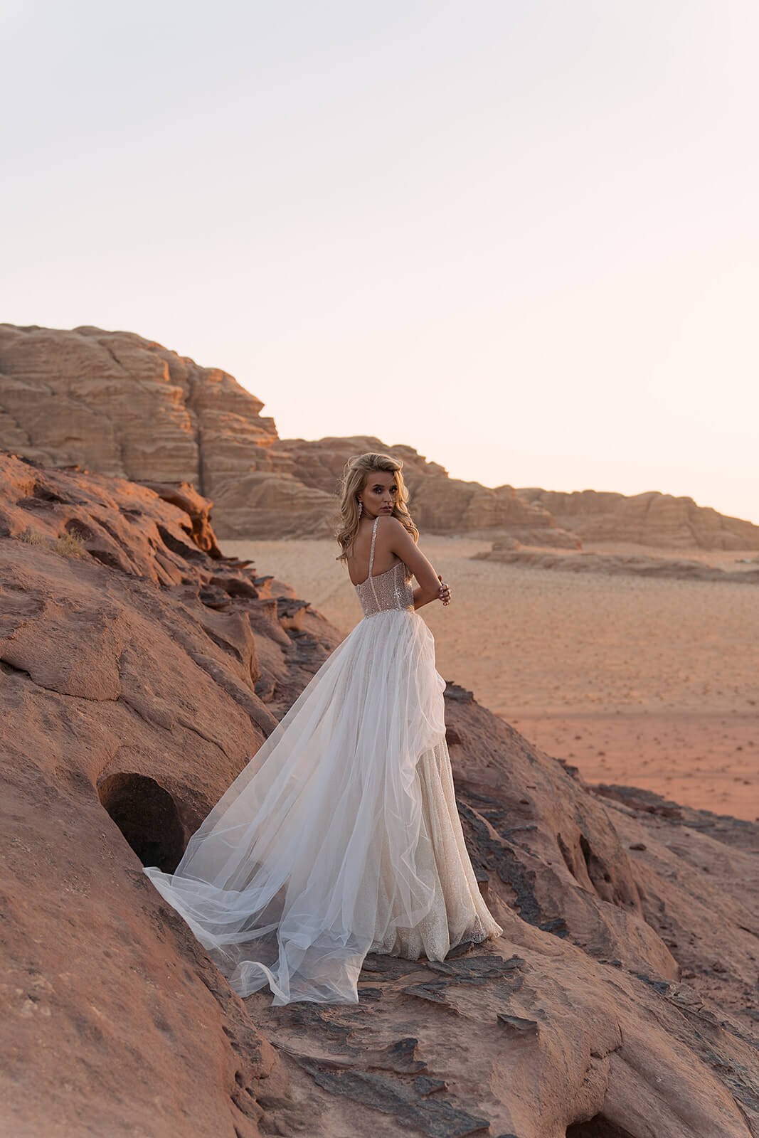 Inca – wedding dress, full silhouette.