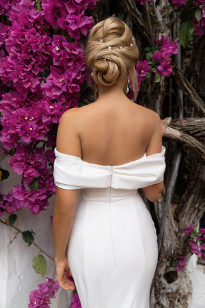 Saba – wedding dress, full silhouette.