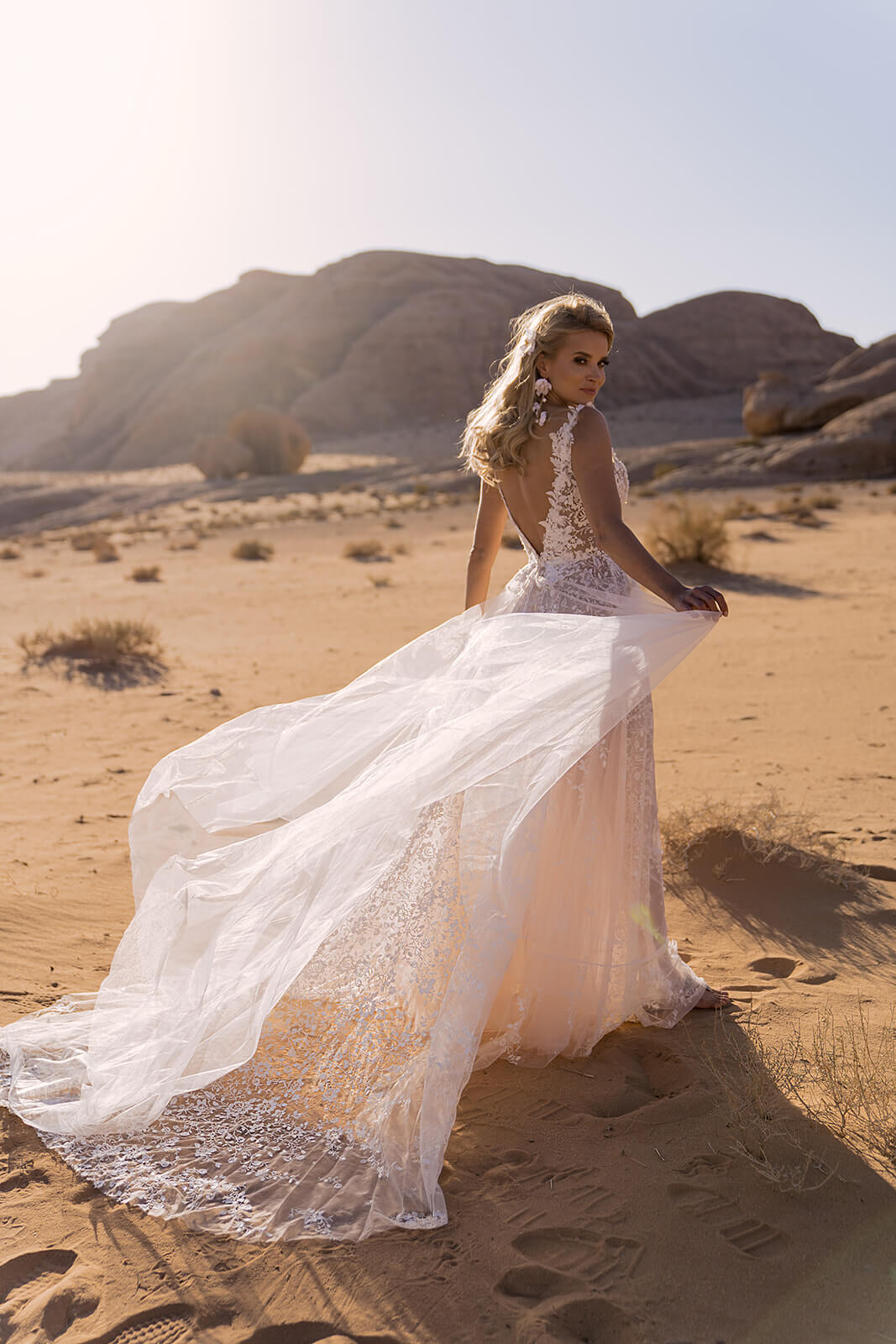 Gilly – wedding dress by DAMA Couture.