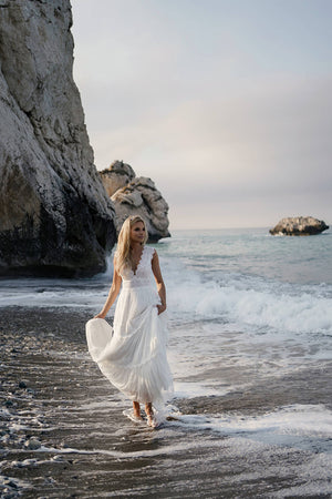 Wedding dress Lidia – DAMA Couture A-line wedding dress.