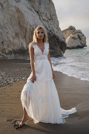 Wedding dress Lidia – A-line bridal gown, DAMA Couture.