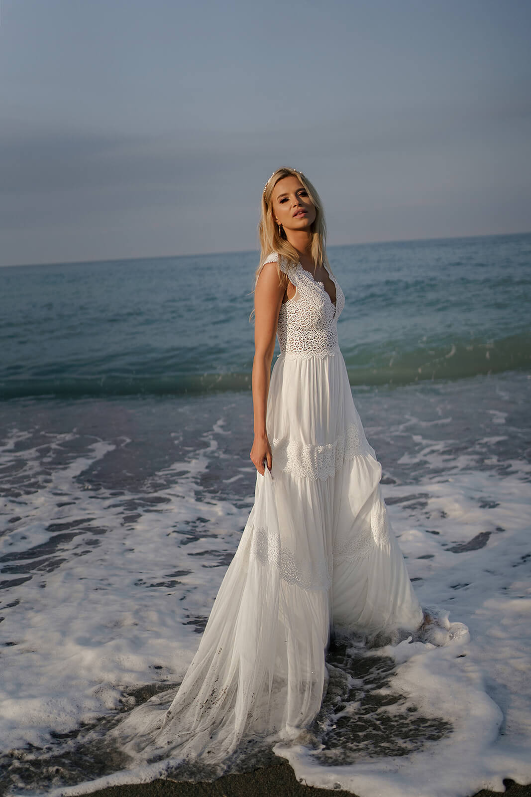 Wedding dress Lidia – A-line wedding dress, DAMA Couture.