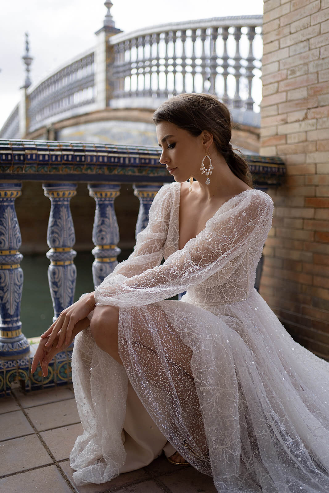 Suri – wedding dress in motion.