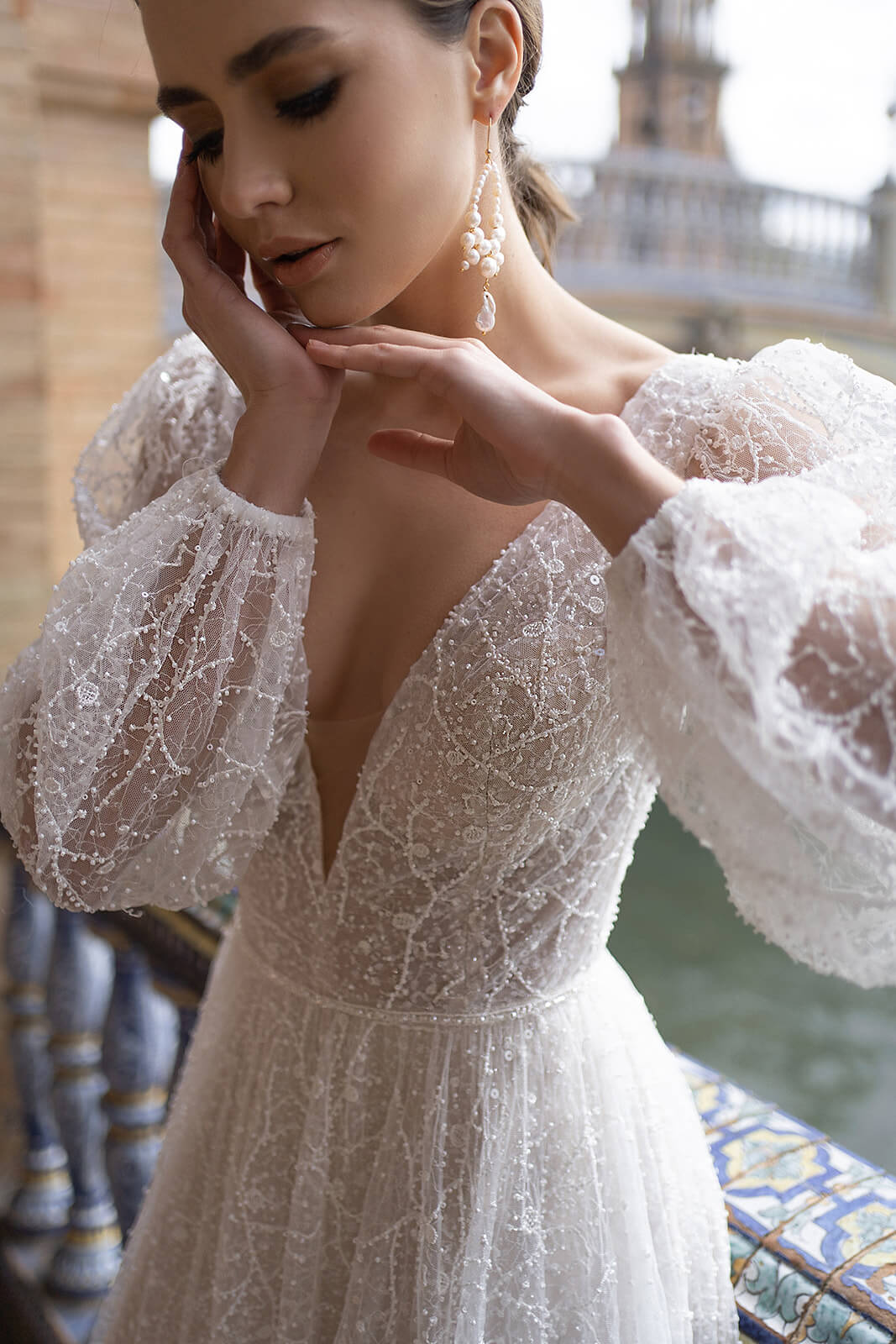 Suri – wedding dress in motion.