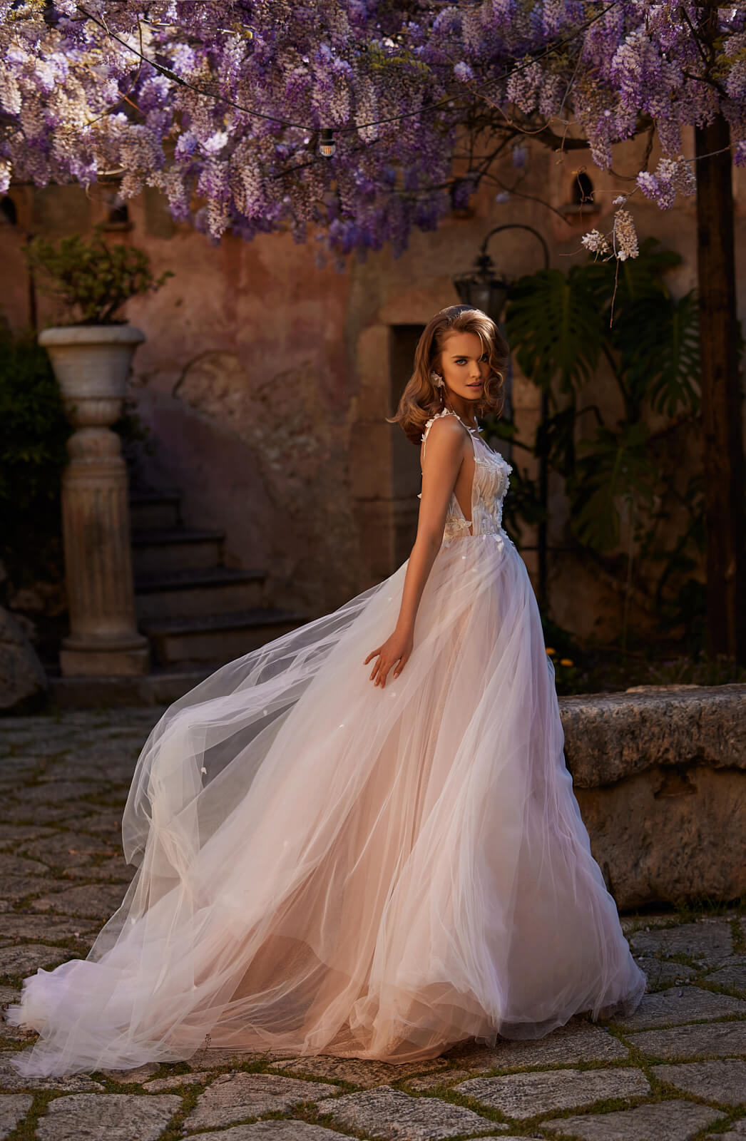 Wedding dress Sava – A-line bridal gown, DAMA Couture.