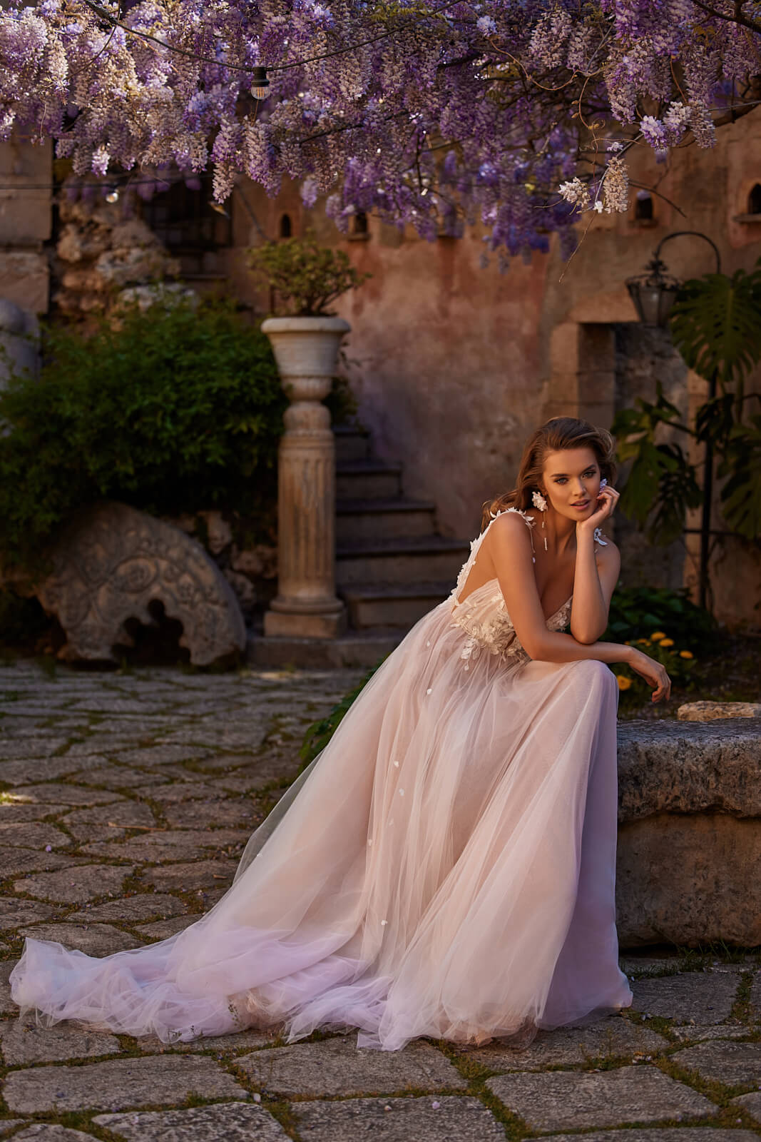 Wedding dress Sava – A-line bridal gown, DAMA Couture.