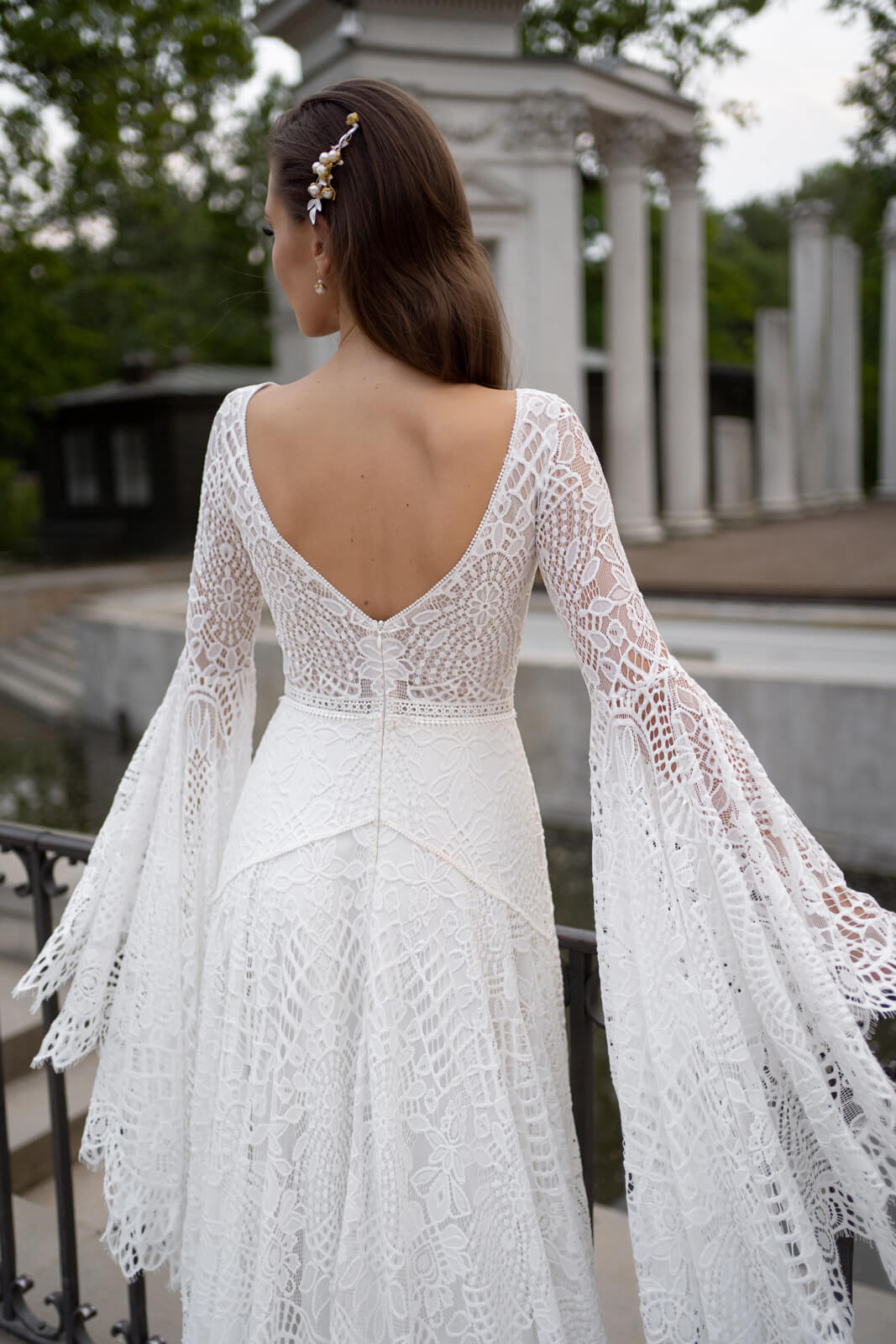 Wedding dress Lea – A-line bridal gown, DAMA Couture.