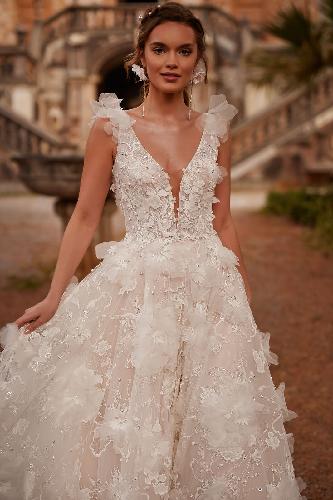 Wedding dress Calanthe – A-line wedding dress, DAMA Couture.