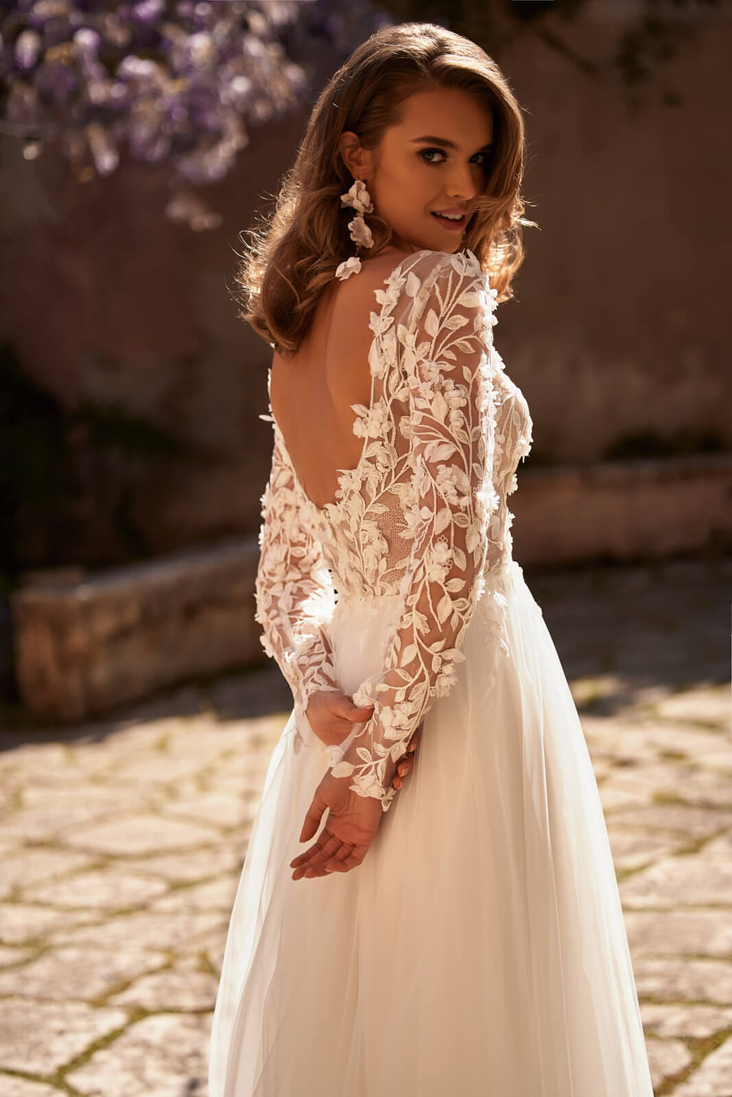 Wedding dress Ida – A-line bridal gown, DAMA Couture.