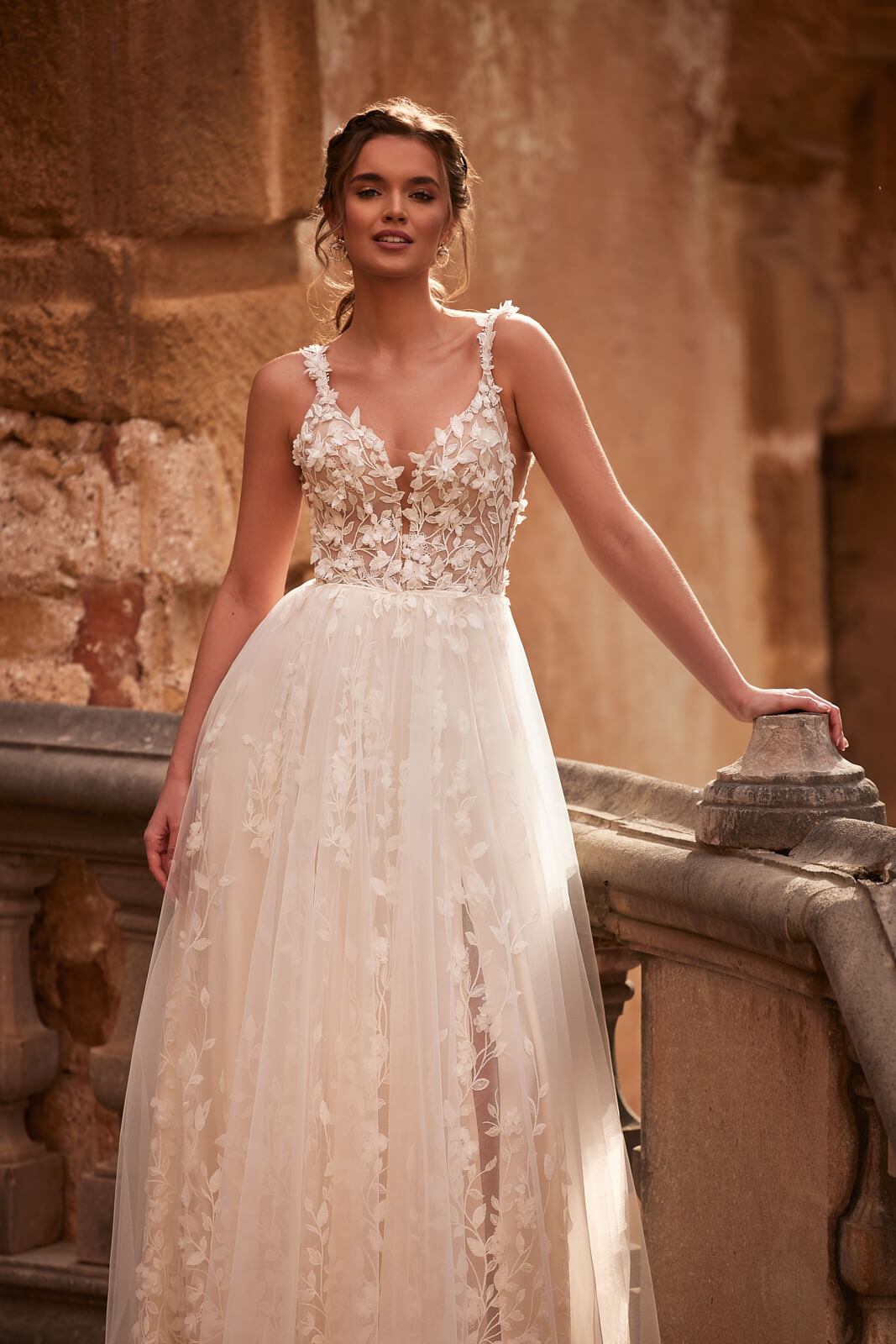 Wedding dress Sanah – A-line wedding dress, DAMA Couture.