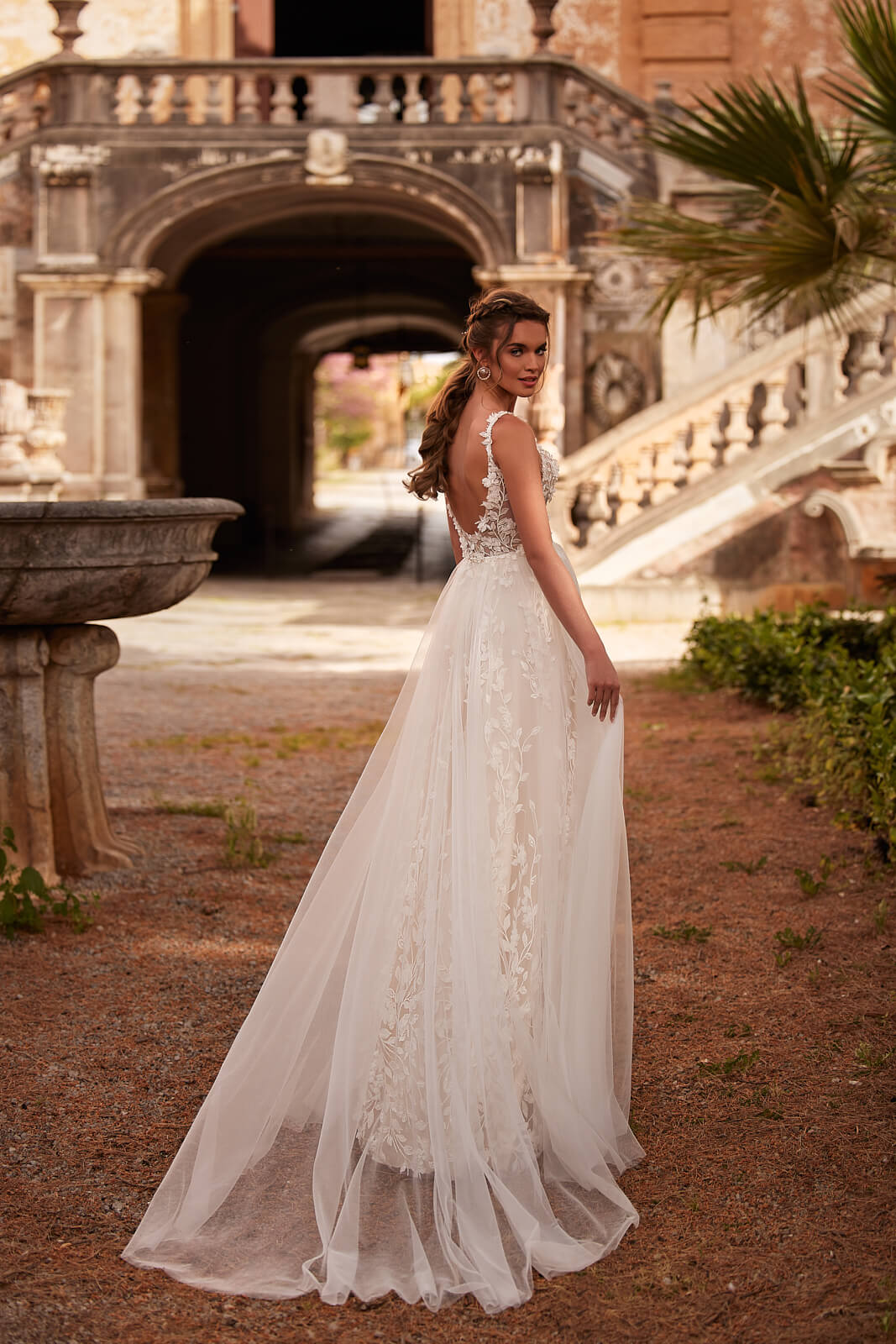 Wedding dress Sanah – A-line bridal gown, DAMA Couture.