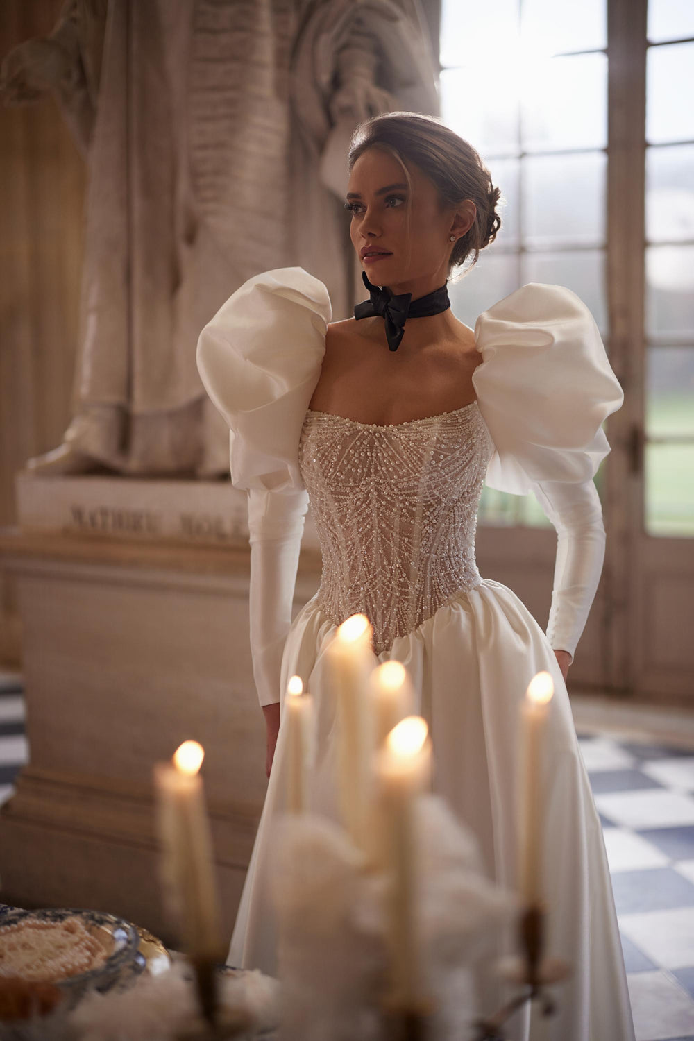 A DAMA Couture wedding dress from the Something Blue collection